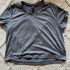Adidas Gray Short Sleeve Relaxed T-Shirt